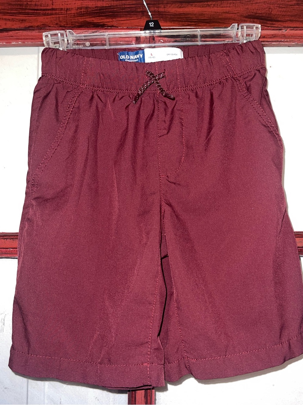 Old Navy Raspberry Knit Pull-On Shorts
